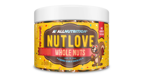 NUTLOVE WHOLE NUTS ALMONDS IN MILK CHOCOLATE
