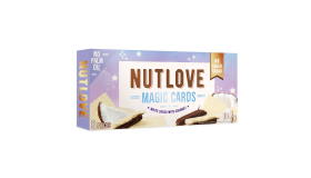 NUTLOVE MAGIC CARDS WHITE CHOCO WITH COCONUT