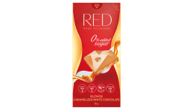 Red Delight Karamelizovaná biela čokoláda