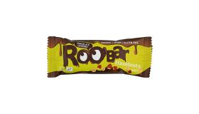    Roobar Bio vysokoproteínový orieškový plátok máčaný v čokoláde
